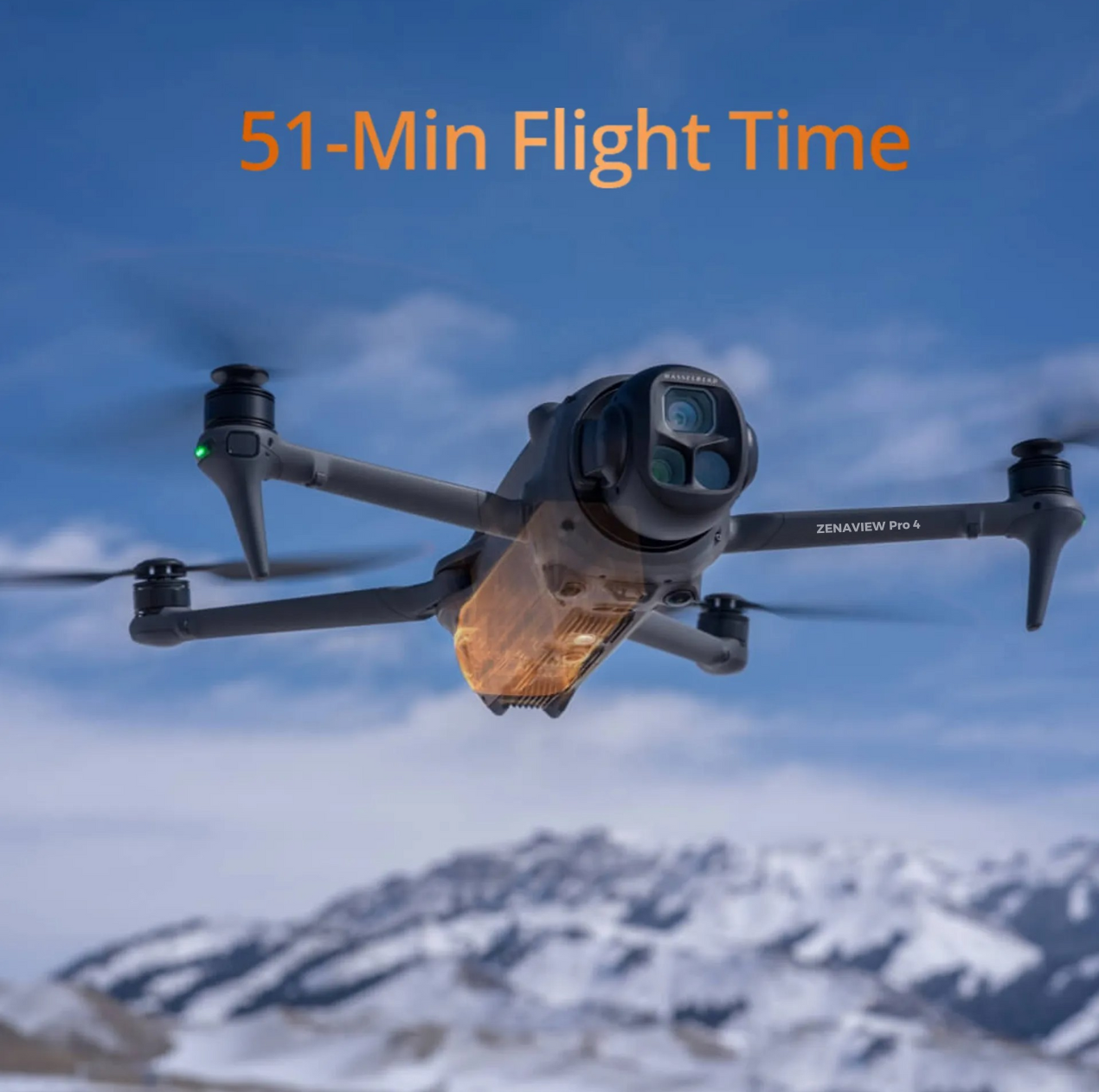ZENAVIEW 4 Pro  – Triple Camera Drone | Pro Power, Beginner Friendly