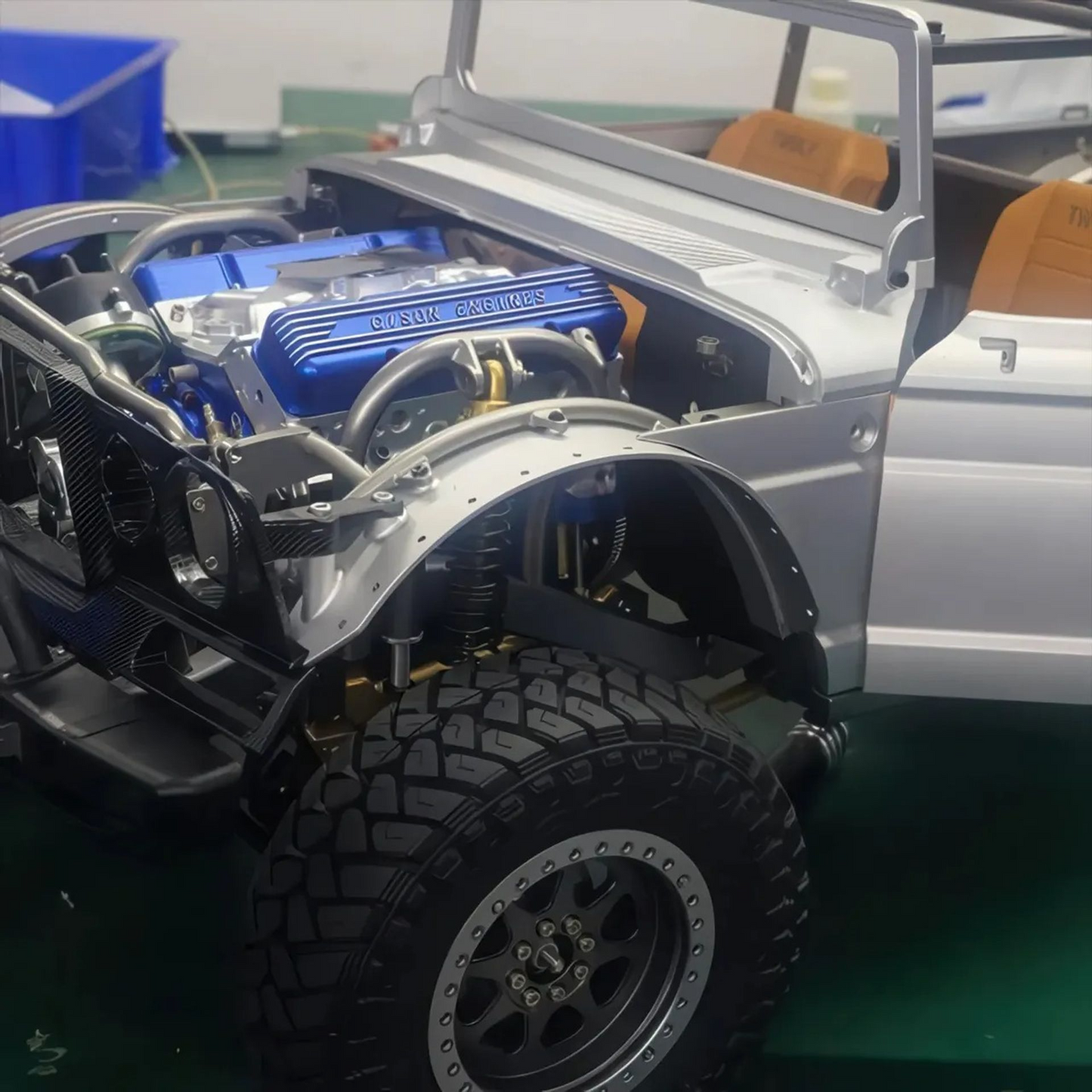 Gasoline OHV V8 Small-block Engine Model Kits