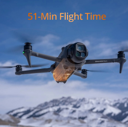ZENAVIEW 4 Pro  – Triple Camera Drone | Pro Power, Beginner Friendly
